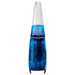 Ficha técnica e caractérísticas do produto Esmalte Glitter Azul Cristalino - Impala
