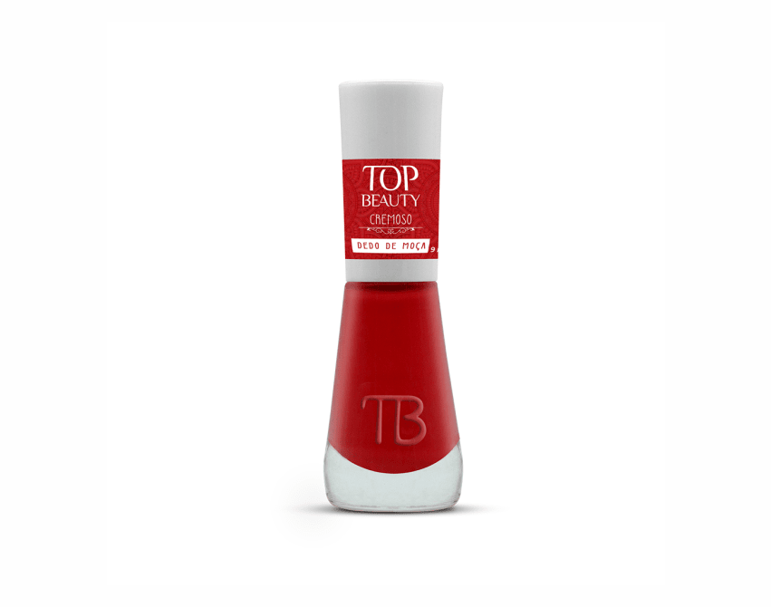 Ficha técnica e caractérísticas do produto Esmalte New Top 360 Dama de Vermelho - Top Beauty ( Caixa com 6 Un. )