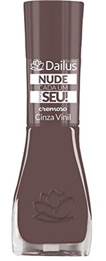 Ficha técnica e caractérísticas do produto Esmalte Nude Cada um Tem o Seu 16, Dailus, Cinza Vinil
