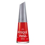 Ficha técnica e caractérísticas do produto Esmalte Risqué - Coca-Cola Vermelho Coca Cola