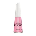 Ficha técnica e caractérísticas do produto Esmalte Risque Natural Gloss Pop Rose com 8 Ml