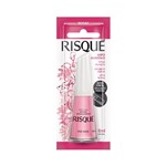 Ficha técnica e caractérísticas do produto Esmalte Risqué Natural Pop Rose - Blister 8ml - Risque