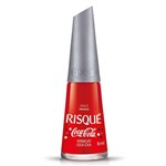 Ficha técnica e caractérísticas do produto Esmalte Risqué Vermelho Coca-Cola 8ml
