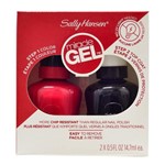 Ficha técnica e caractérísticas do produto Esmalte Sally Hansen Miracle Gel 2x1 501 Red Eye - 14.7mL