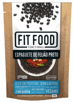 Ficha técnica e caractérísticas do produto Espaguete de Feijão Preto Fit Food 200g