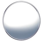 Ficha técnica e caractérísticas do produto Espelho 49Cm Redondo C/Mold.506 Cris Metal