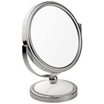 Ficha técnica e caractérísticas do produto Espelho Articulado de Aumento Dupla Face Classic Mor