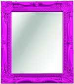 Ficha técnica e caractérísticas do produto Espelho Becky Rosa - 25X30 6 Pçs - Mart