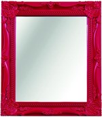 Ficha técnica e caractérísticas do produto Espelho Camille Vermelho - 25X30 6 Pçs - Mart