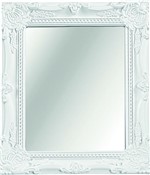 Ficha técnica e caractérísticas do produto Espelho Cindy Branco - 20X25 6 Pçs - Mart
