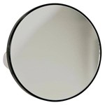 Espelho com Aumento de 5X e Ventosas para Fixar 14cm Art Beauty ZF2144 Preto