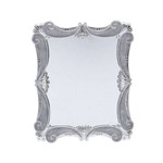 Espelho com Moldura de Plástico Euro 20cmx25cm Prestige Rojemac Prata