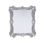 Ficha técnica e caractérísticas do produto Espelho com Moldura de Plástico Euro 20cmx25cm Prestige Rojemac Prata