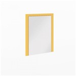 Ficha técnica e caractérísticas do produto Espelho com Moldura RT3029 Amarelo - MovelBento - Movel Bento