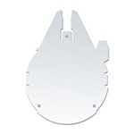 Ficha técnica e caractérísticas do produto Espelho com Ventosa Falcon - 18 Cm X 25 Cm