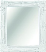 Espelho Crystal Branco - 25X30 6 Pçs - Mart