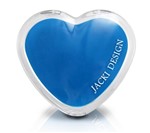 Ficha técnica e caractérísticas do produto Espelho de Bolsa Coração - Azul - Jacki Design