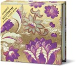 Ficha técnica e caractérísticas do produto Espelho de Bolsa Maude Floral Gold Punch Studio