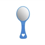 Ficha técnica e caractérísticas do produto Espelho de Mão Oval Preven - Azul Céu