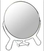 Ficha técnica e caractérísticas do produto Espelho de Mesa 7 Polegadas C/ Lente de Aumento Dupla Face