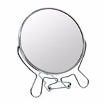 Ficha técnica e caractérísticas do produto Espelho de Mesa Duplo com Aumento Amplia 3x 5 Polegadas
