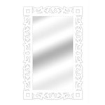 Ficha técnica e caractérísticas do produto Espelho de Parede 14847B Branco 70x110 Art Shop - Branco