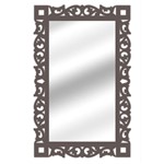 Ficha técnica e caractérísticas do produto Espelho de Parede 14847I Preto 70x110 Art Shop