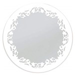 Ficha técnica e caractérísticas do produto Espelho de Parede 13273B Branco 70x70 Art Shop
