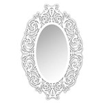 Ficha técnica e caractérísticas do produto Espelho de Parede 12875B Branco 70x110 Art Shop - Branco