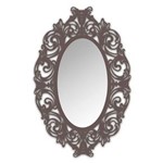 Ficha técnica e caractérísticas do produto Espelho de Parede 12875I Marrom 70x110 Art Shop - Marrom