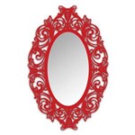 Ficha técnica e caractérísticas do produto Espelho de Parede 12875V 70x110 Fusi - Vermelho