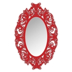 Ficha técnica e caractérísticas do produto Espelho De Parede 12875V Vermelho 70x110 Art Shop