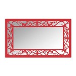 Espelho de Parede 12876v Vermelho 70x110 Art Shop