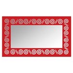 Ficha técnica e caractérísticas do produto Espelho de Parede 12878V 70x110 Art Shop - Vermelho