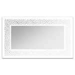 Ficha técnica e caractérísticas do produto Espelho de Parede 12879B 70x110 Art Shop - Branco
