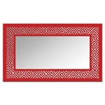 Ficha técnica e caractérísticas do produto Espelho de Parede 12879V 70x110 Art Shop - Vermelho