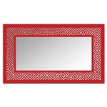 Espelho de Parede 12879v Vermelho 70x110 Art Shop