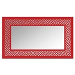 Ficha técnica e caractérísticas do produto Espelho de Parede 12879V Vermelho 70x110 Art Shop