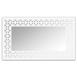 Ficha técnica e caractérísticas do produto Espelho de Parede 12880B Branco 70x110 Art Shop