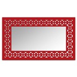 Ficha técnica e caractérísticas do produto Espelho de Parede 12880V Vermelho 70x110 Art Shop