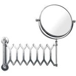 Espelho Dupla Face de Parede com Sanfona 17,8x63,5 Cm Brinox