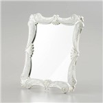 Ficha técnica e caractérísticas do produto Espelho Euro Branco - 15x10 Cm