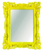Ficha técnica e caractérísticas do produto Espelho Francine Amarelo - 10X15 6 Pçs - Mart