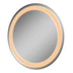Ficha técnica e caractérísticas do produto Espelho Iluminado 50Cm Led Quente