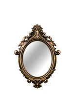 Ficha técnica e caractérísticas do produto Espelho Micheline Oval Rococo Cobre - Mart