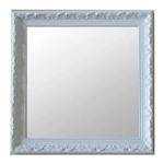Espelho Moldura Rococó Raso 16381 Branco Art Shop