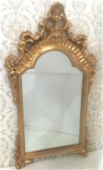 Espelho Poliresina Dourado - Cód.: FRM79 - Morar Chic