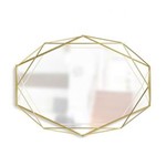 Ficha técnica e caractérísticas do produto Espelho Prisma Umbra Dourado - Dourado