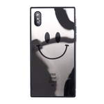 Ficha técnica e caractérísticas do produto Espelho sorriso leve de superfície celular ultra fina para iPhone