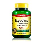 Ficha técnica e caractérísticas do produto Espirulina 450mg 60 Caps - Maxinutri